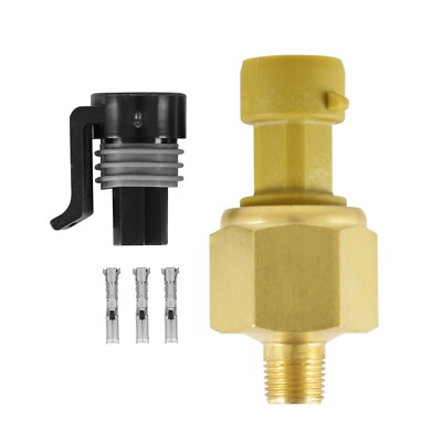 GENUINE AEM 150 PSIg Brass Sensor Kit Body 1/8'' NPT Male Thread, 30-2131-150
