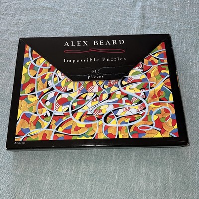 Alex Beard Impossible Puzzle 315 Pcs Abstract #8791 - Open Box Signed By Artist