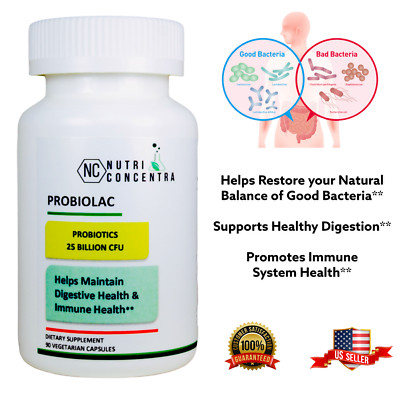 Acid Reflux Probiotics, Heart Burn Reduce, 20 Billions, 90 Capsules, 19 Strength