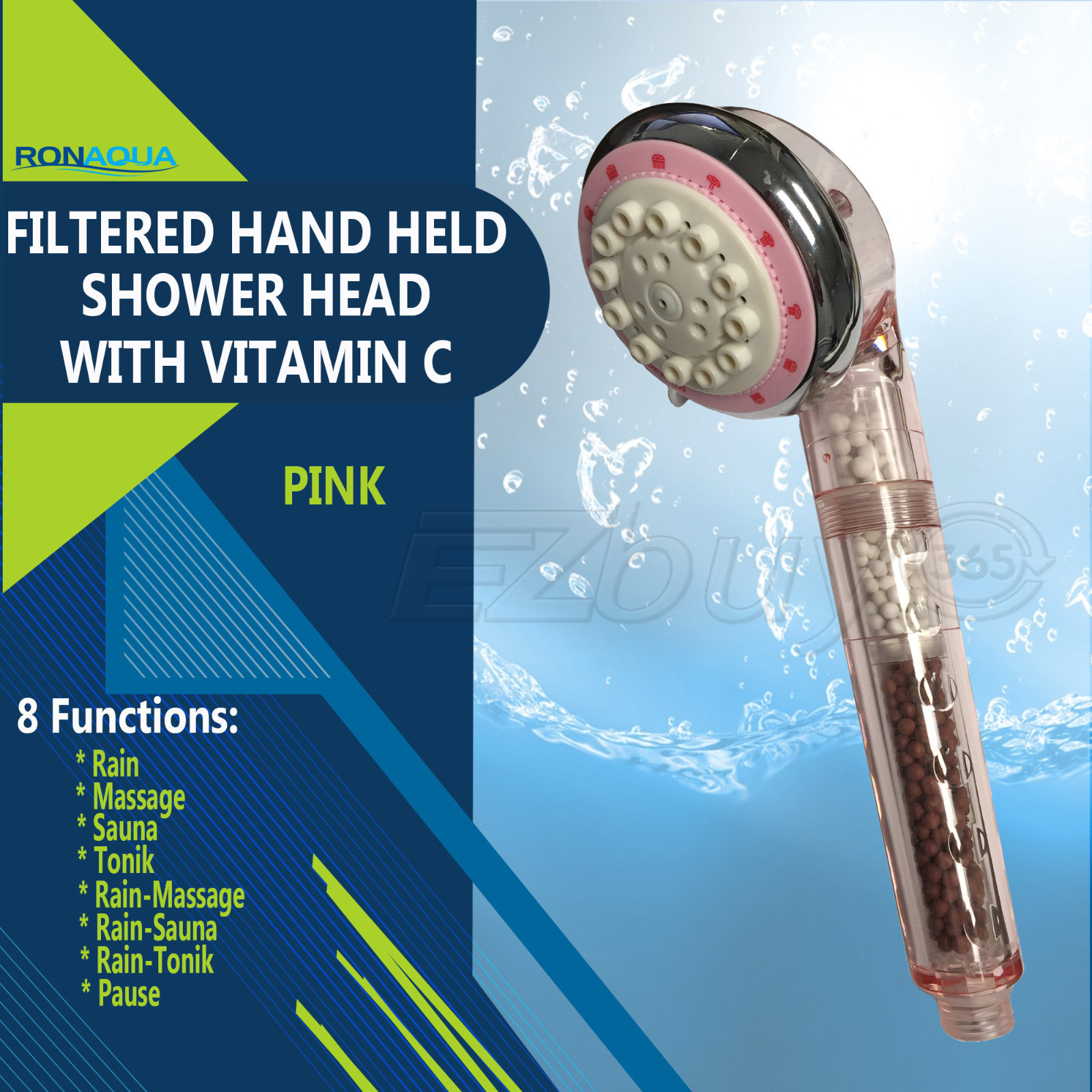 With Vitamin C, Pink Color