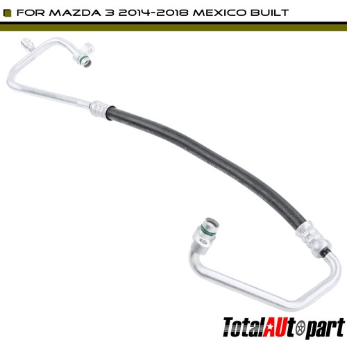 A/C Refrigerant Hose for Mazda 3 2014-2018 L4 2.0L 2.5L Compressor to Condenser