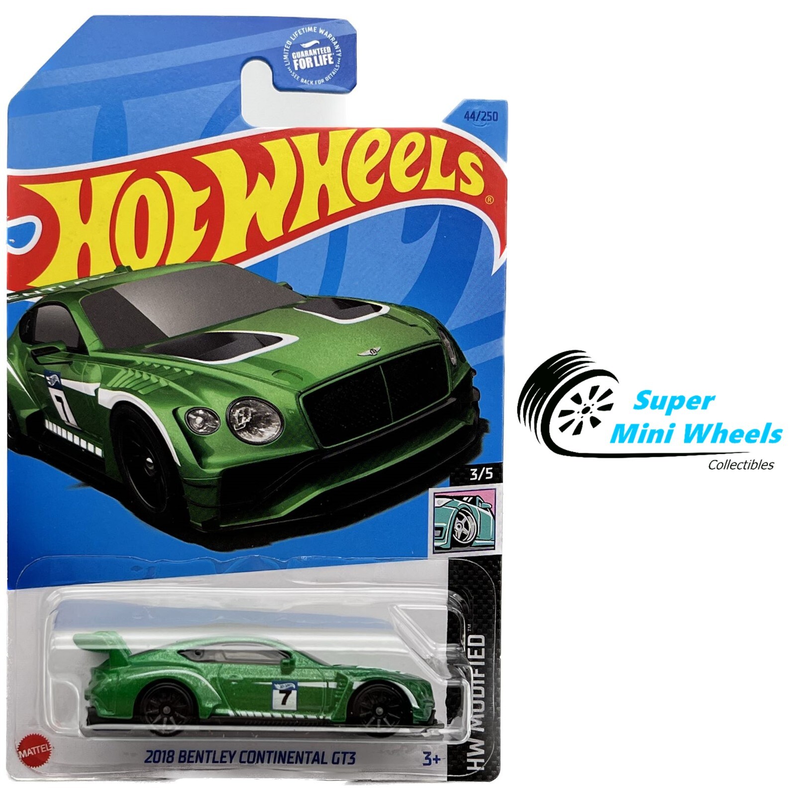 激安通販新作 - #44 2023 Wheels Hot 2018 Green - GT3 Continental Bentley ミニカー