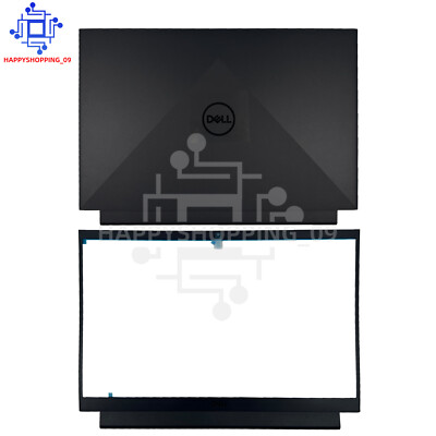 New Dell G15 5510 5511 5515 LCD Back Cover Case Front Bezel Black 08MNTR US