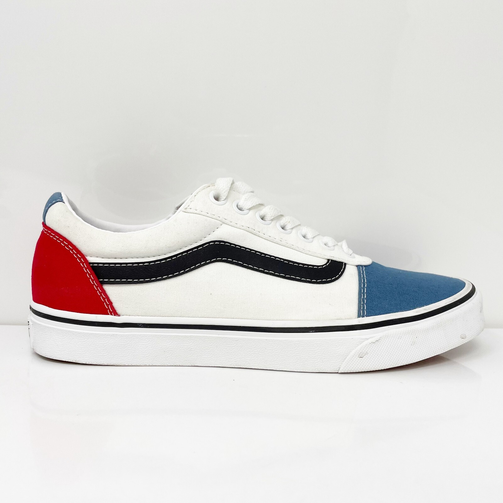 

Vans Mens Off The Wall 508731 Белая повседневная обувь Кроссовки Размер 7.5, Белый, Off The Wall