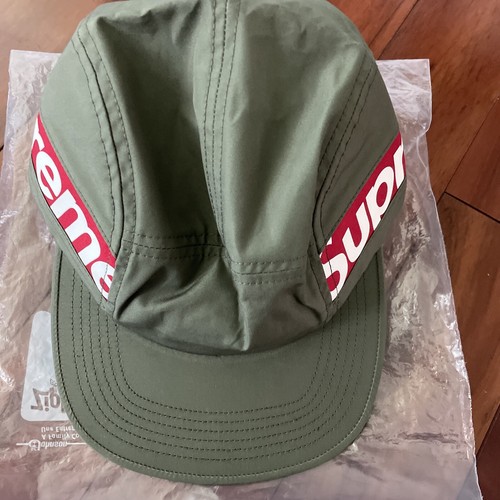 DS Supreme Side Panel Camp Cap Olive | eBay