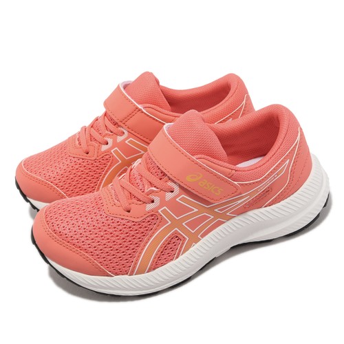 

Asics Contend 8 PS Papaya Pink Summer Dune Kids Preschool Running 1014A258-700, Розовый, Contend 8 Ps