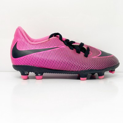 

Розовые футбольные бутсы Nike Girls Bravata II FG 844442-600, размер 11C, Розовый, Bravata II FG