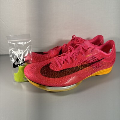 Nike Air Zoom Victory Track Spikes Mens Size 11.5 Hyper Pink / Orange CD4385-600