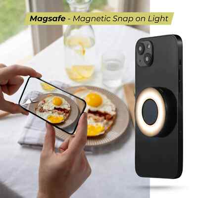 New Vivitar Mini Mag Safe Ring Light For Iphone/Android