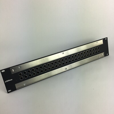 Bittree B48T 1WNTD/S 2x24 Port Patchbay Panel Unit 2U Rackmount