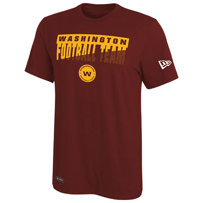 New Era NFL Men's Washington Football Team Scoreboard Dri-Tek Short Sleeve Tee