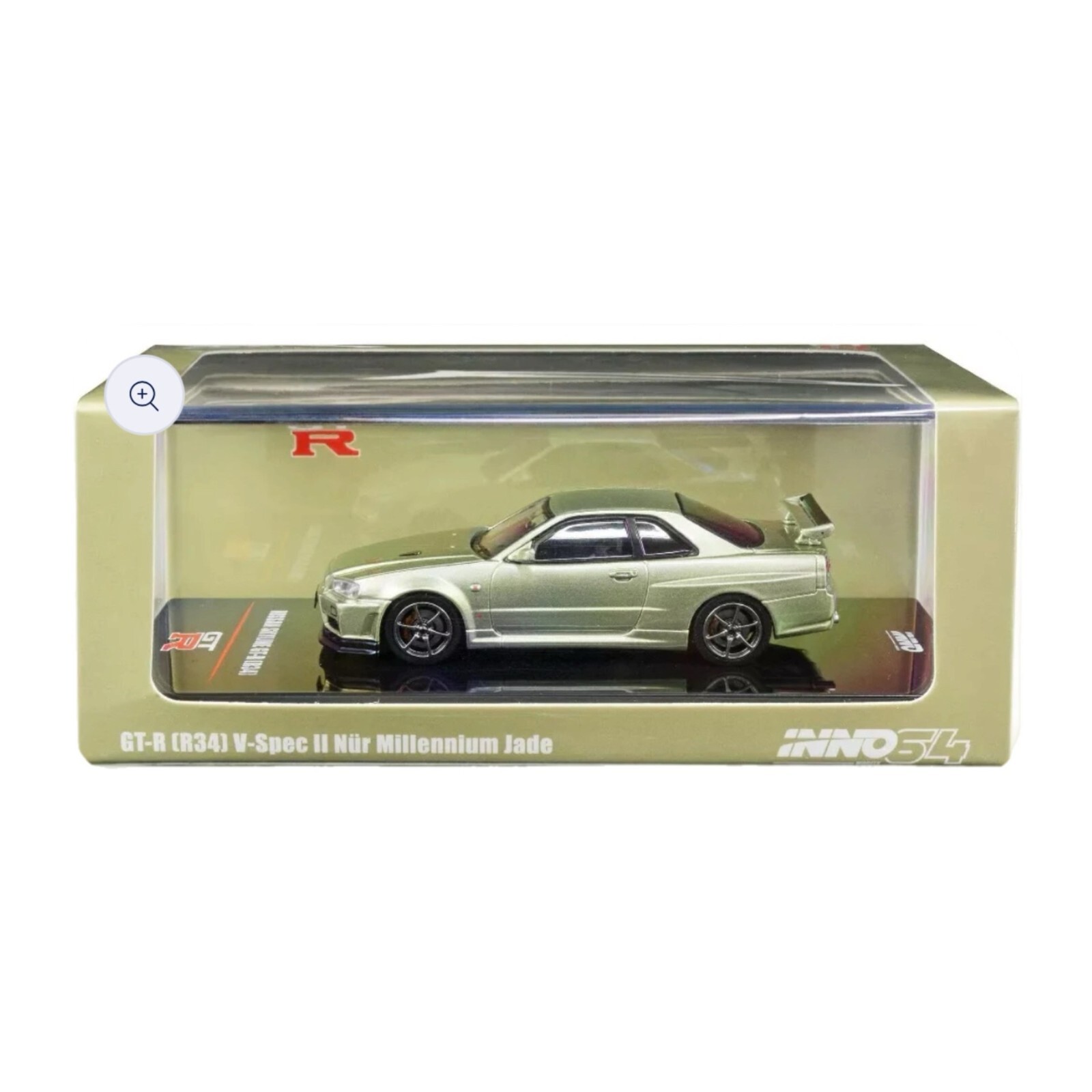 INNO64 1/64 NISSAN SKYLINE GTR R34 V-SPEC-II NÜR MILLENNIUM