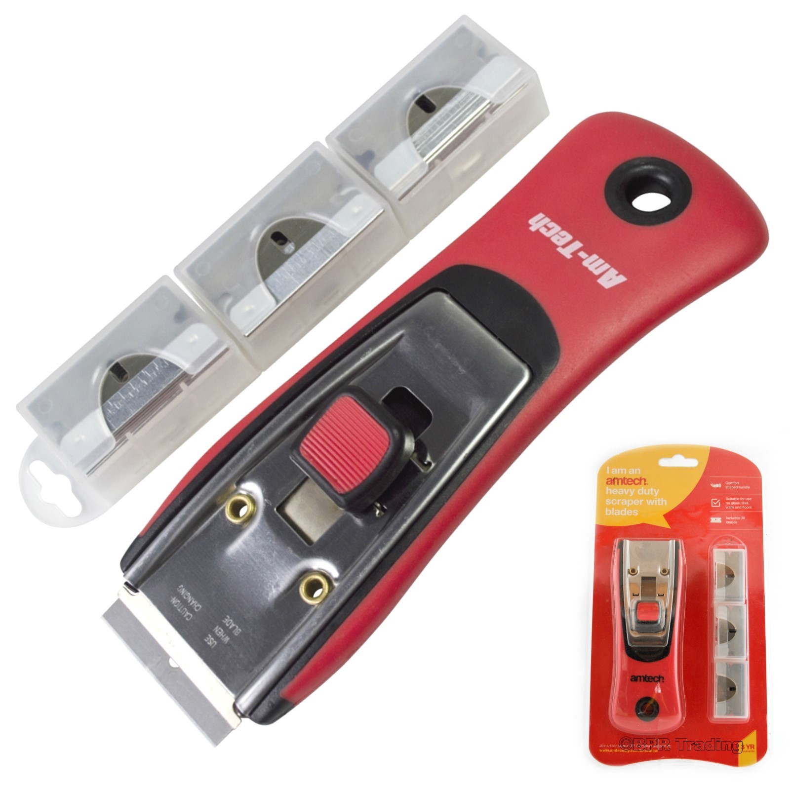 Professional Single Edge Razor Blade Holder 30 Blades Window Paint