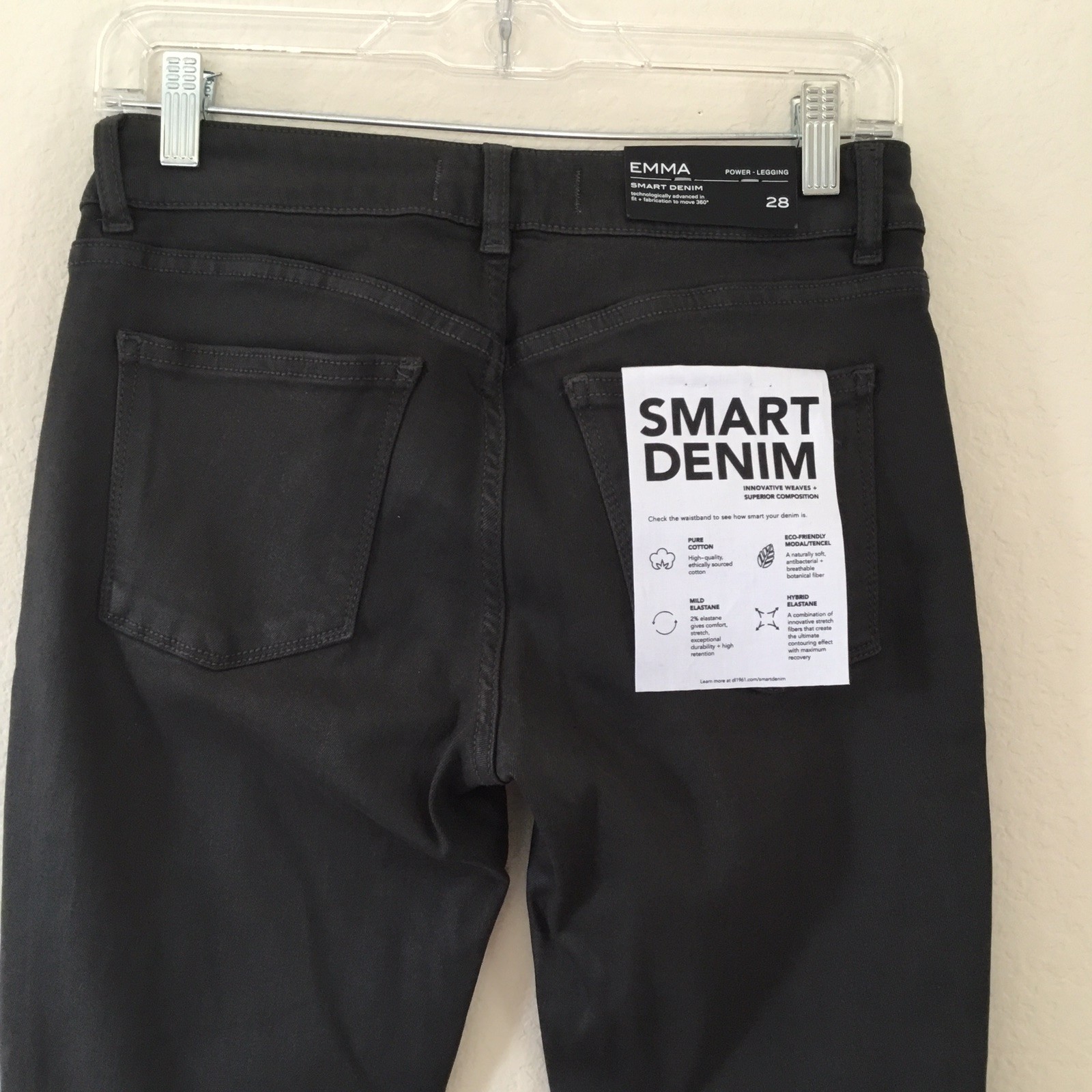 Джинсы DL1961 Emma Jeans In Pewter New 