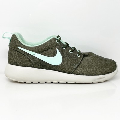 

Кроссовки Nike Womens Roshe Run 599432-330 зеленые кроссовки размер 6,5, Зеленый, Roshe Run