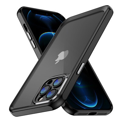 For iPhone 15 14 13 12 11 Pro Max XR XS MAX Clear Phone Case Shockproof Cover