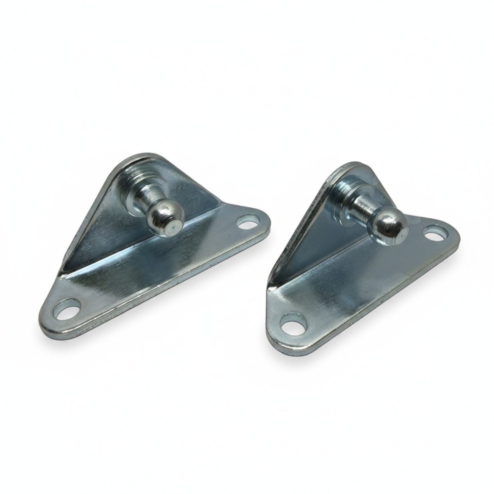 2x 10mm Ball Stud Gas Strut Mounting Brackets Right Hand Heavy Duty