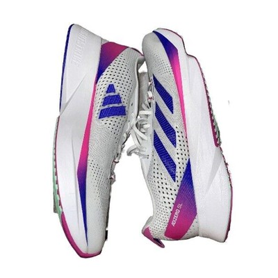 adidas Adizero SL Men's Running Shoes White/Lucid Blue Gv9095 Sz 10.5 NWT