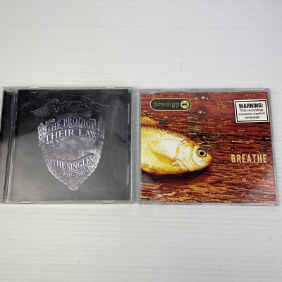 The Prodigy CD Albums Their Law & Breath 2 Pack Music