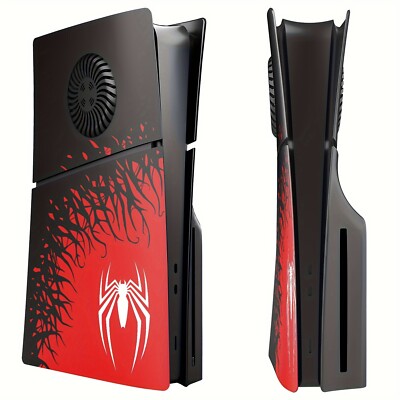 Face Plates Cover Shell for PS5 Slim Disc Edition and Digital Edition Console