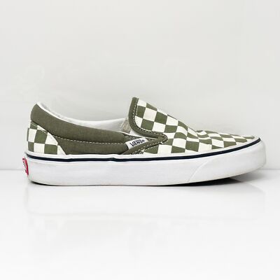 Vans Unisex Off The Wall 751505 Зеленая повседневная обувь Кроссовки Размер M 3,5 W 5