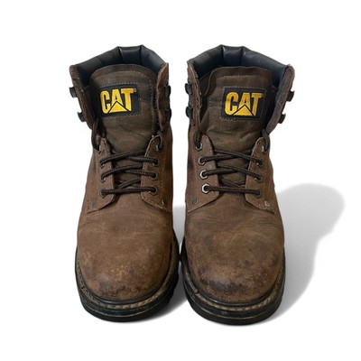 Caterpillar Men Second Shift Waterproof Work Boot Shoes Men s Size 9