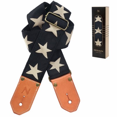 -cotton Guitar Straps With Thicked First Layer Vegeta...