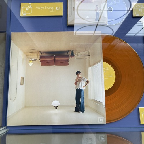 New Harry's House - Harry Styles Orange Vinyl LP SEALED POP