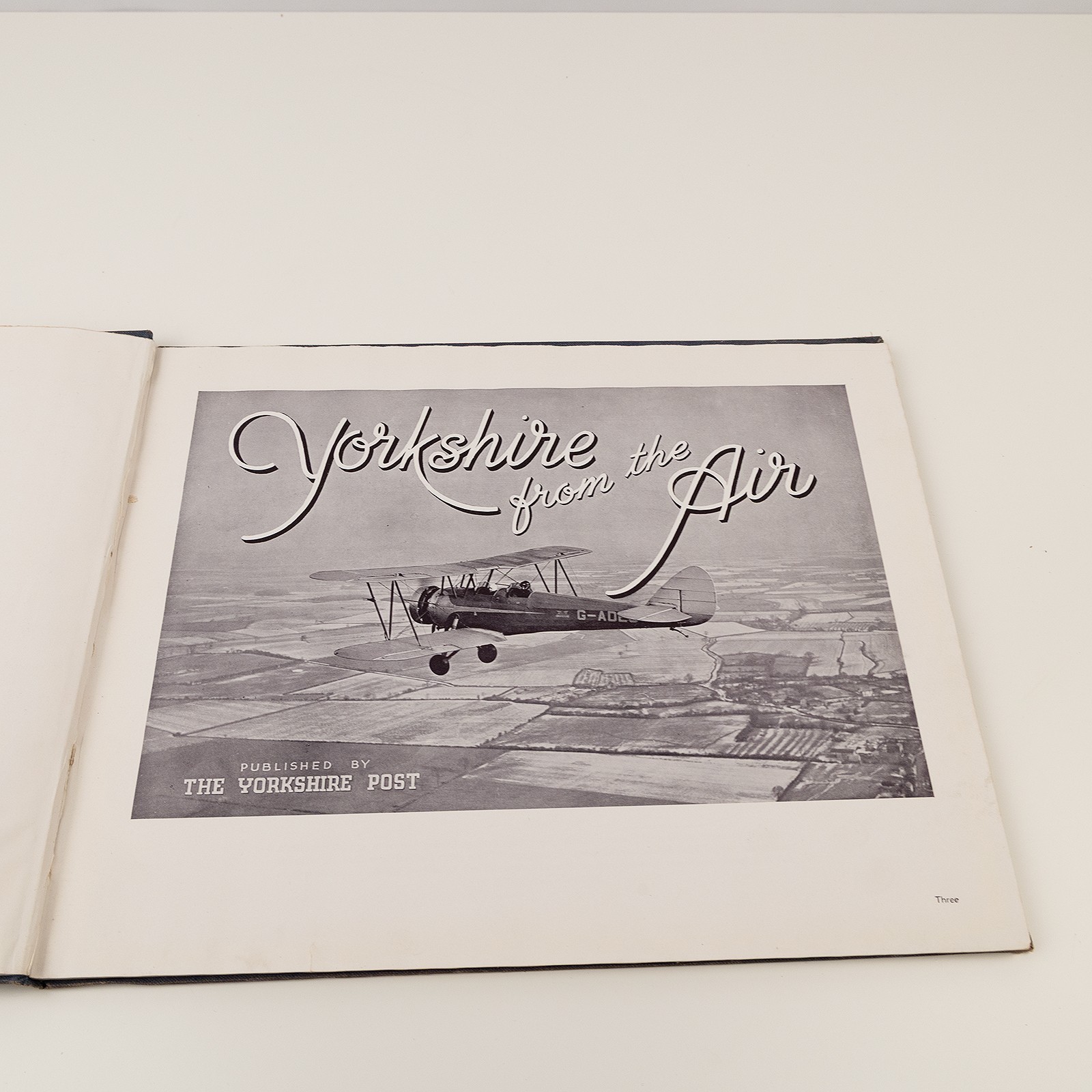 Yorkshire From The Air The Yorkshire Post Hardback Aerial Photo Book Used