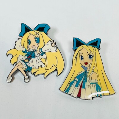 Disgaea Flonne double Pin pack! NIS Official vintage pin from Japan