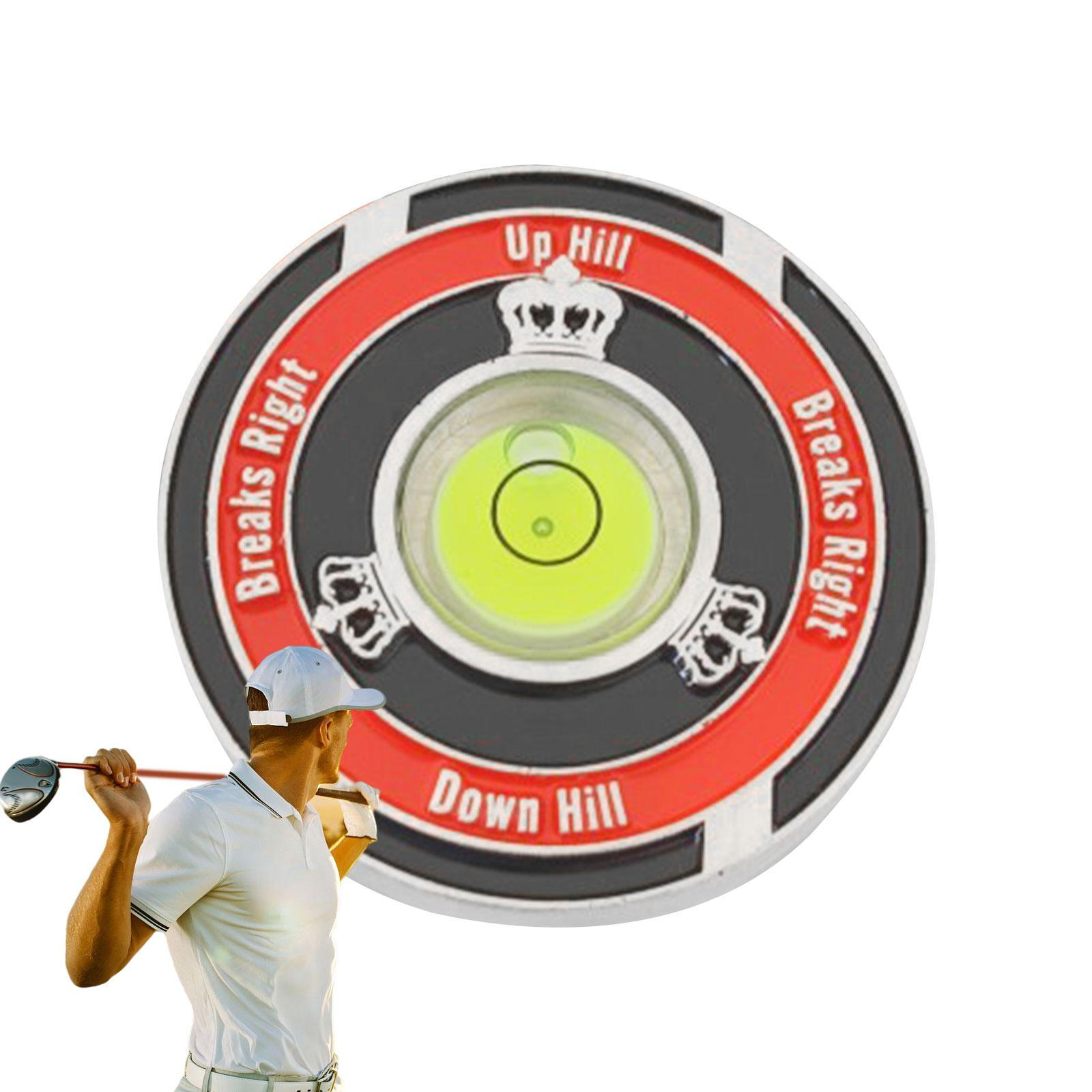 Golf Putt Green Reader Golf Ball Marker Level High Precision Golf Putting Aid