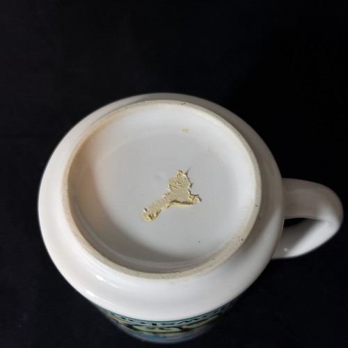 Vintage Mug Yellowstone Park Mug Elk Buffalo Wildlife Coffee Travel Souvenier