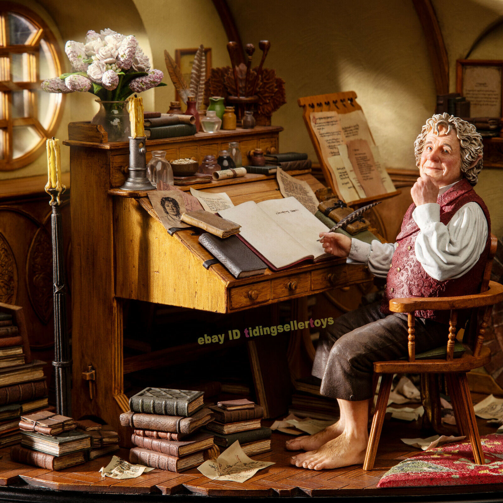 Weta Bilbo Baggins in Bag End The Lord of the Rings 1:6