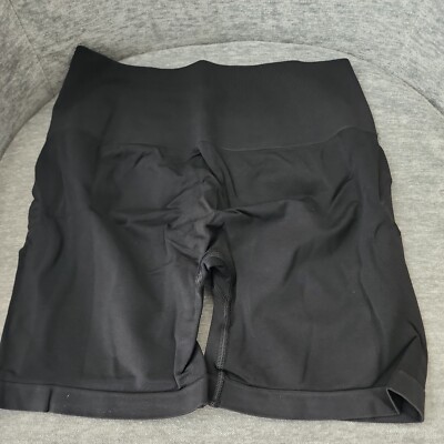 Alphalete Amplify Biker Shorts -Black - Medium - New