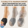 TPVEEN Bunion Corrector Relief Sleeve,Toe Socks for Hallux Valgus,Anti Slip Gel Cushion Pads,Big Toe Alignment Relief,Bunion pain for Men and Women. (MIDDLE:MEN 5-7/WOMEN 7.5-9, BLACK)
