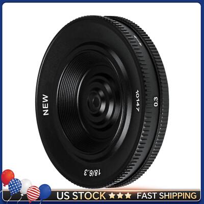 7artisans 18mm F6.3 Mark II UFO APS-C Prime Lens Compatible with Sony E-Mount.US