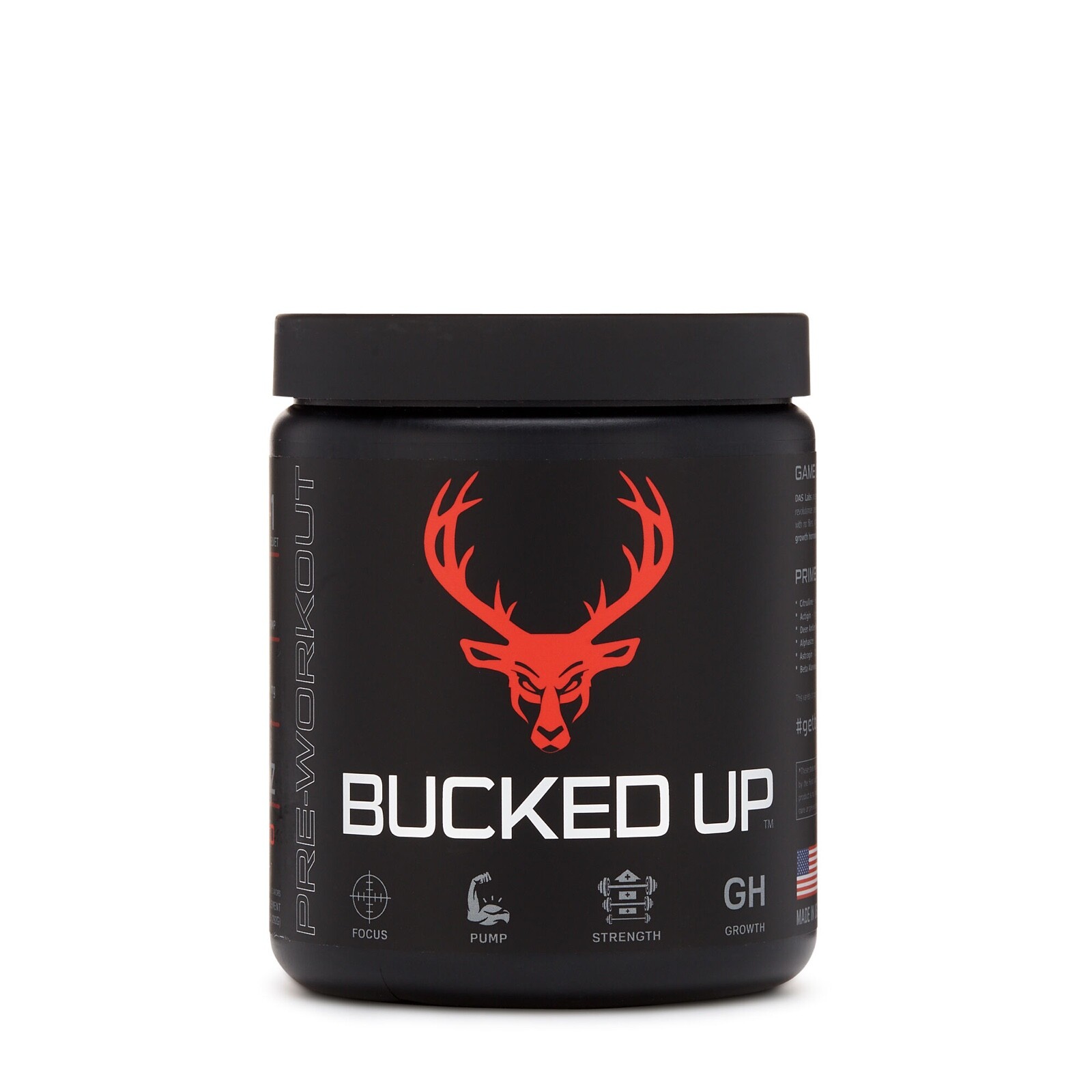 BUCKED UP PreWorkout Vitamins 30 Servings BLOOD RAZ