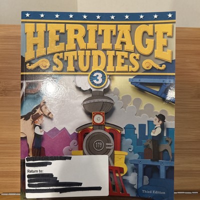 Heritage Studies 3 Student Text, 3rd ed. BJU Press 287243
