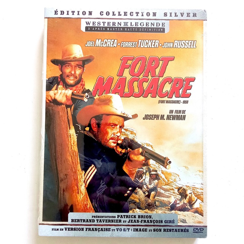 Fort Massacre : Joseph M.Newman - Dvd Western - Sidonis Calysta 2022 Neuf 🔫