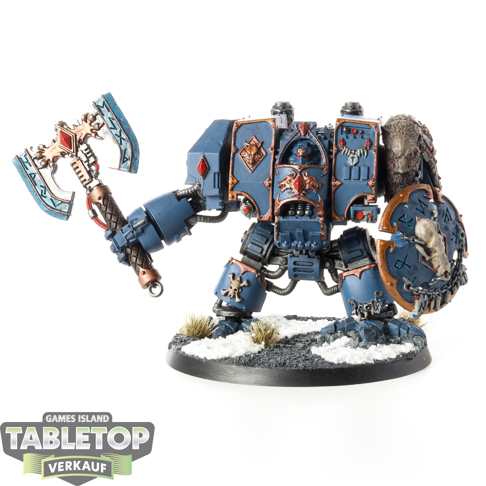 Space Wolves - Space Wolves Venerable Dreadnought - bemalt