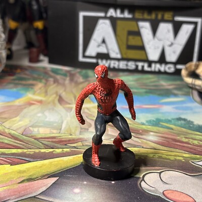 2004 Marvel CPII 2.37'' Spider-Man Action Figure Mini Cake Topper
