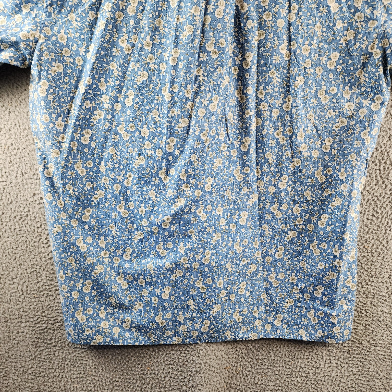 Reyn Spooner Kettle Floral Classic Fit Camp Shirt Men's 2XL Lichen Blue S/S - Picture 16 of 17