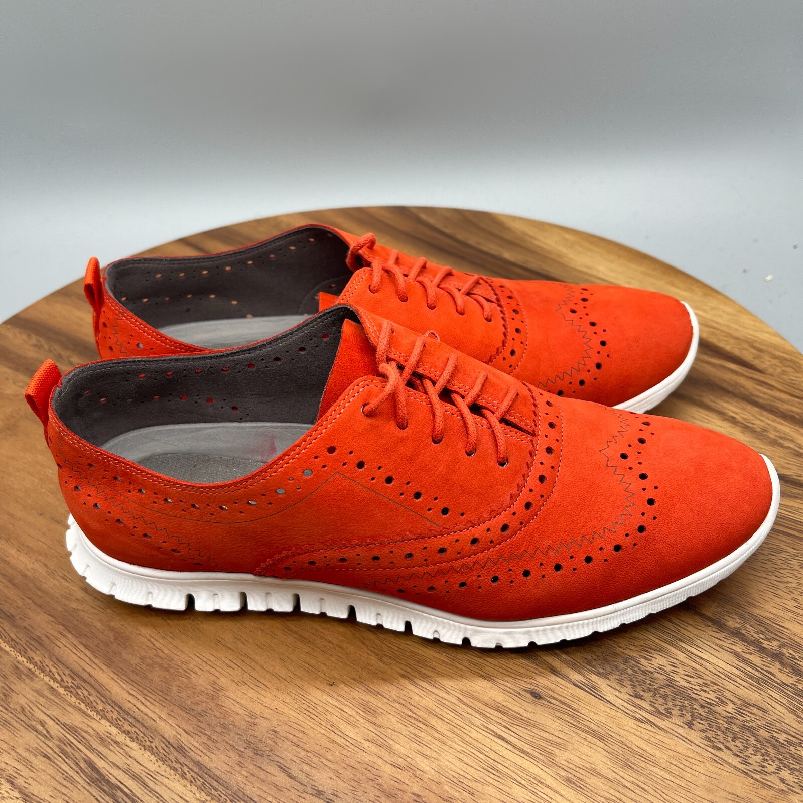 COLE HAAN　オレンジ レザー CF SEABORD BALLETシューズ セール】クラウドフィール シーボードバレエ womens（バレエ