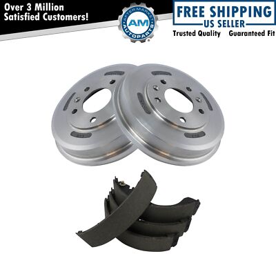 Rear Brake Drum & Shoe Kit for Ford Escape Mazda Tribute Mercury Mariner