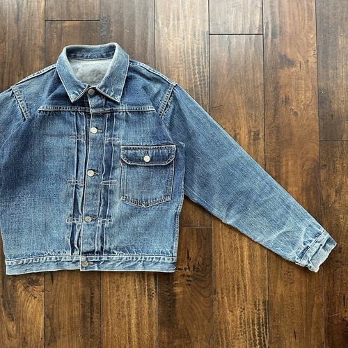 Vintage Levis 1940s Type 1 Denim Jacket Big E 40s Original Blue 506XX  Selvedge 2