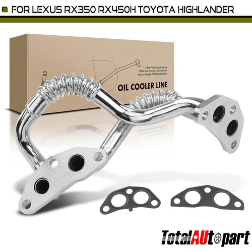 Cooler Hose Assembly For Lexus Rx350 Rx450h Toyota Highlander Lower