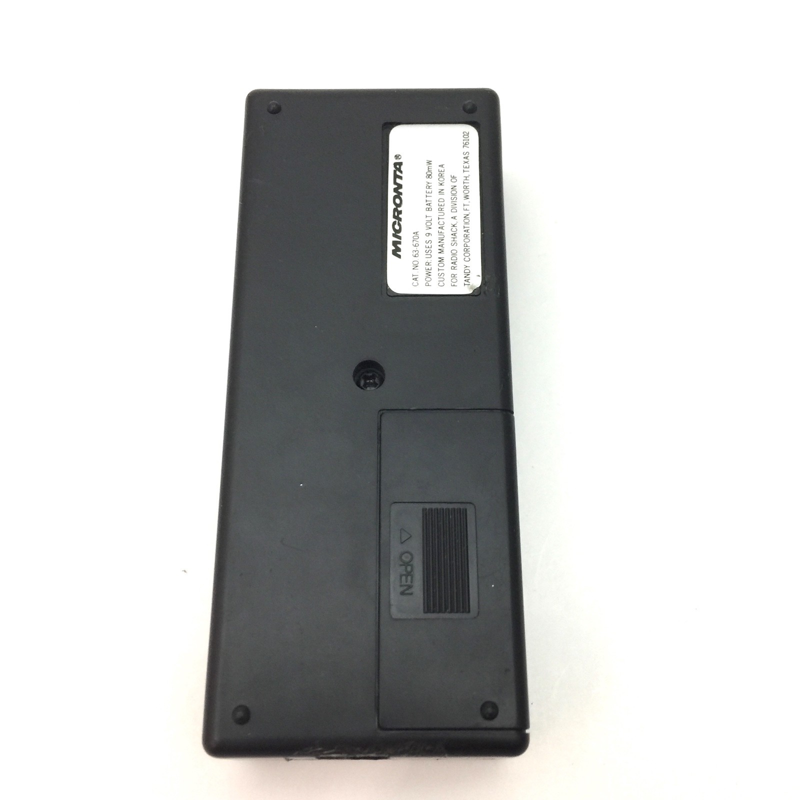 Micronta Quartz Guitar Tuner 63-607A Tested