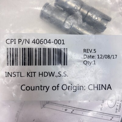 Chatsworth CPI Concrete Floor Installation Kit P/N 40604-001