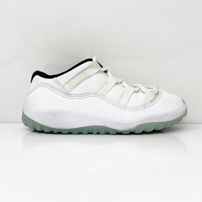 

Nike Boys Air Jordan 11 505836-117 Белые баскетбольные кроссовки, размер 9C, Белый, Air Jordan 11