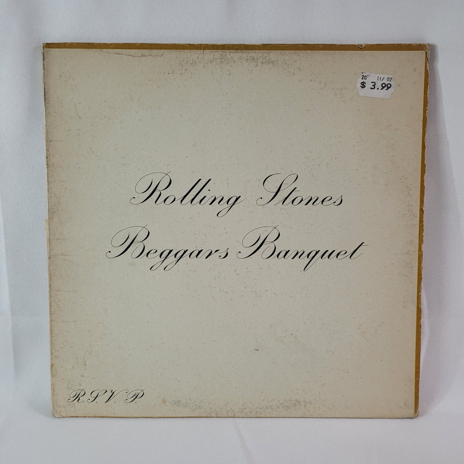 Rolling Stones ‎– Beggars Banquet, 1968 LP gatefold, London